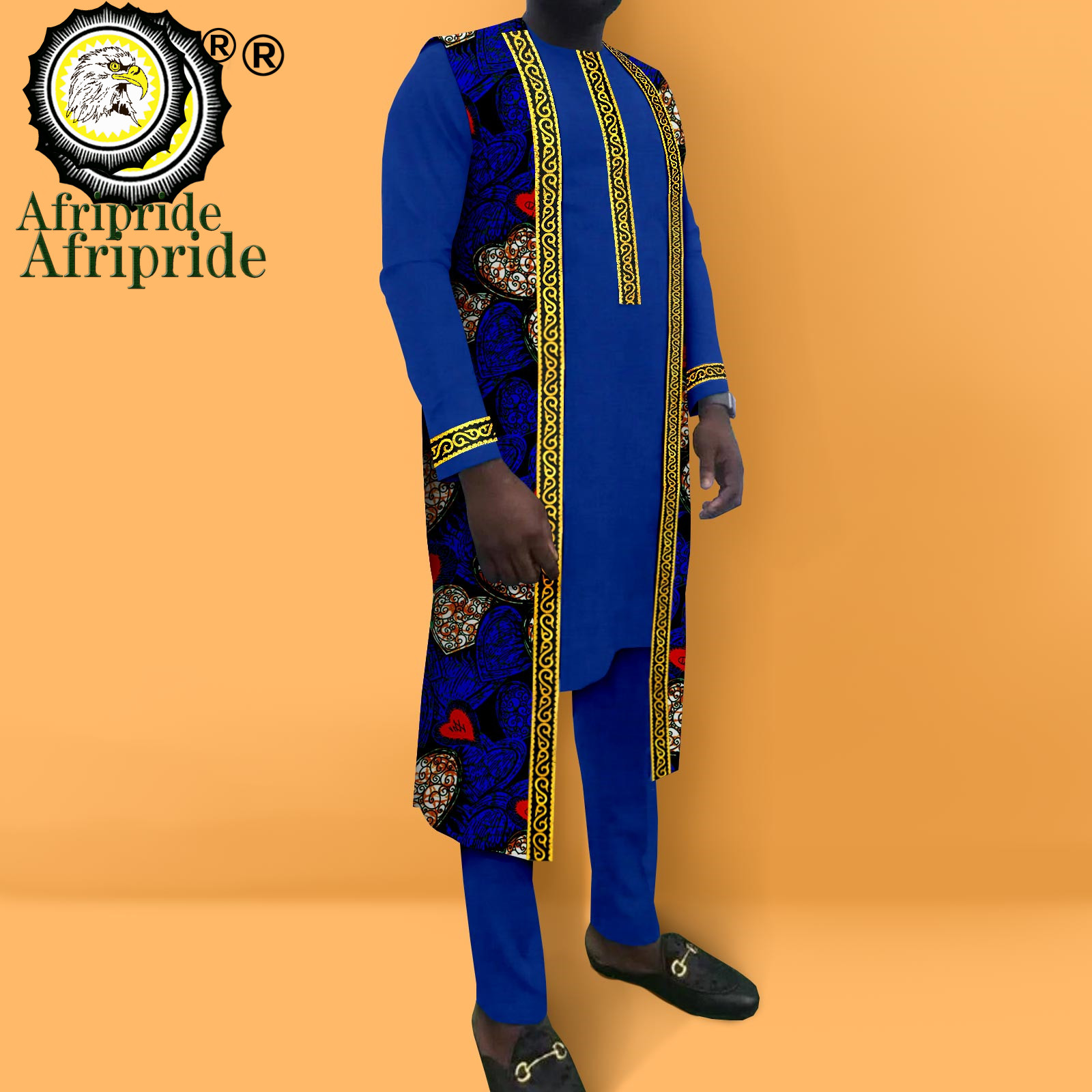 Dashiki Shirt Men - Roupas africanas para homens imprimir jaqueta