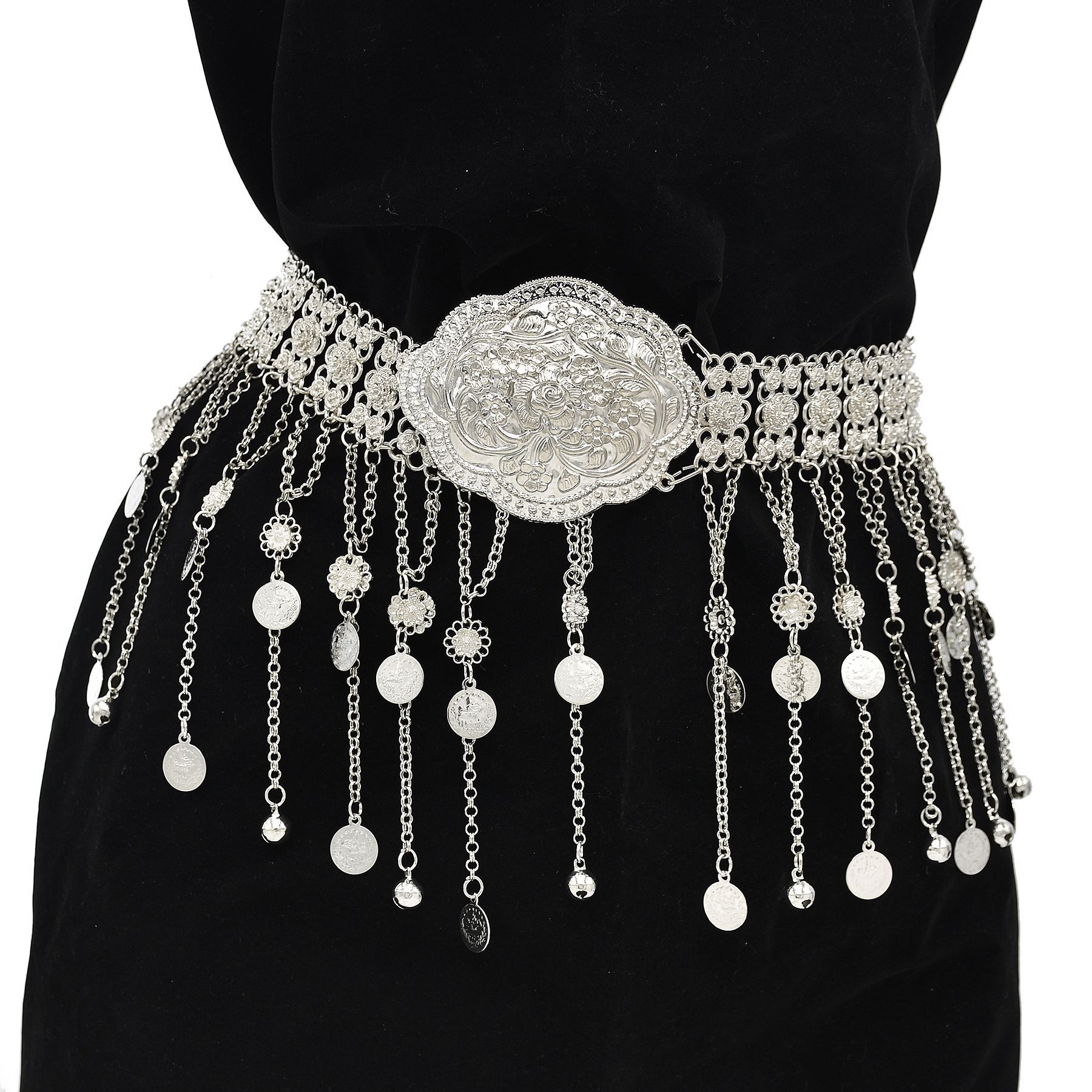 Ethnic Fashion Co In - Cinto de Caftan Marroquino Banhado a