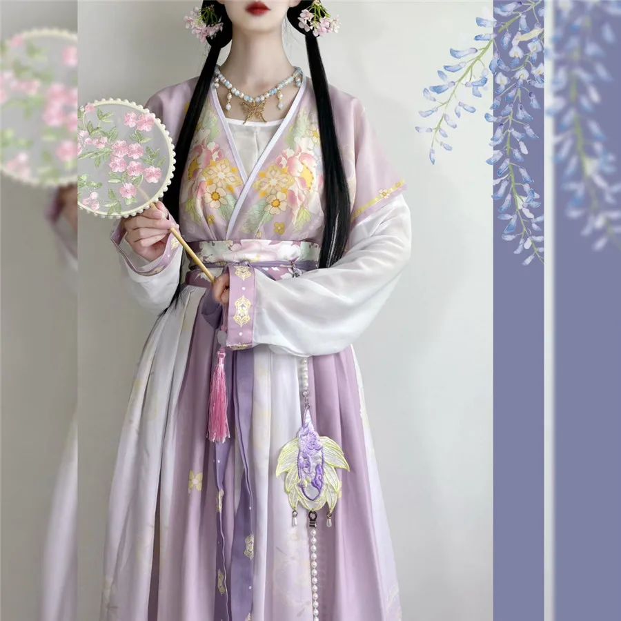 Ethnic Dress Fashion Show - Vestido de Princesa Hanfu Tradicional Chinês