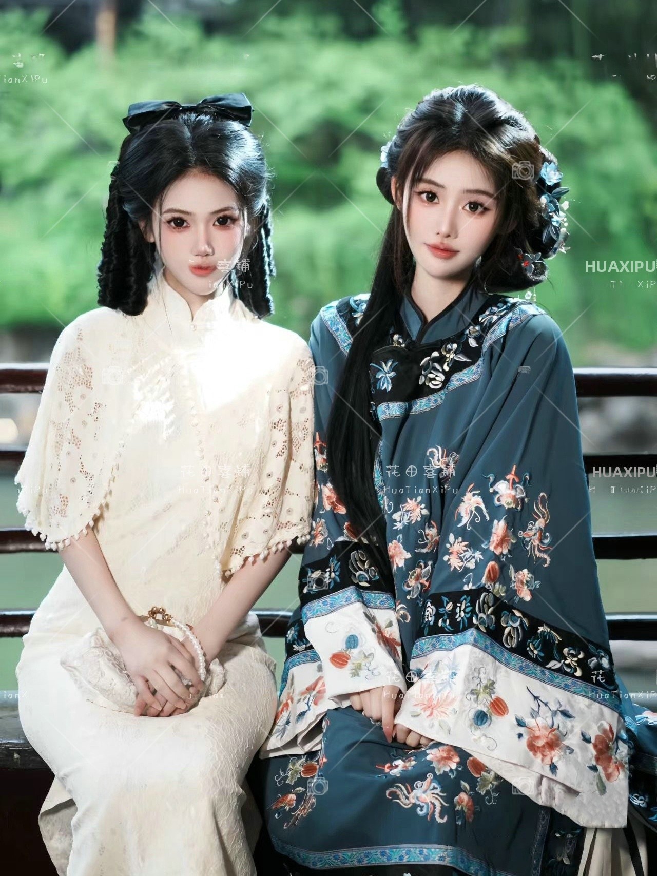 Ethnic Fashion Shoot - Roupa de Fotografia Feminina Hanfu em