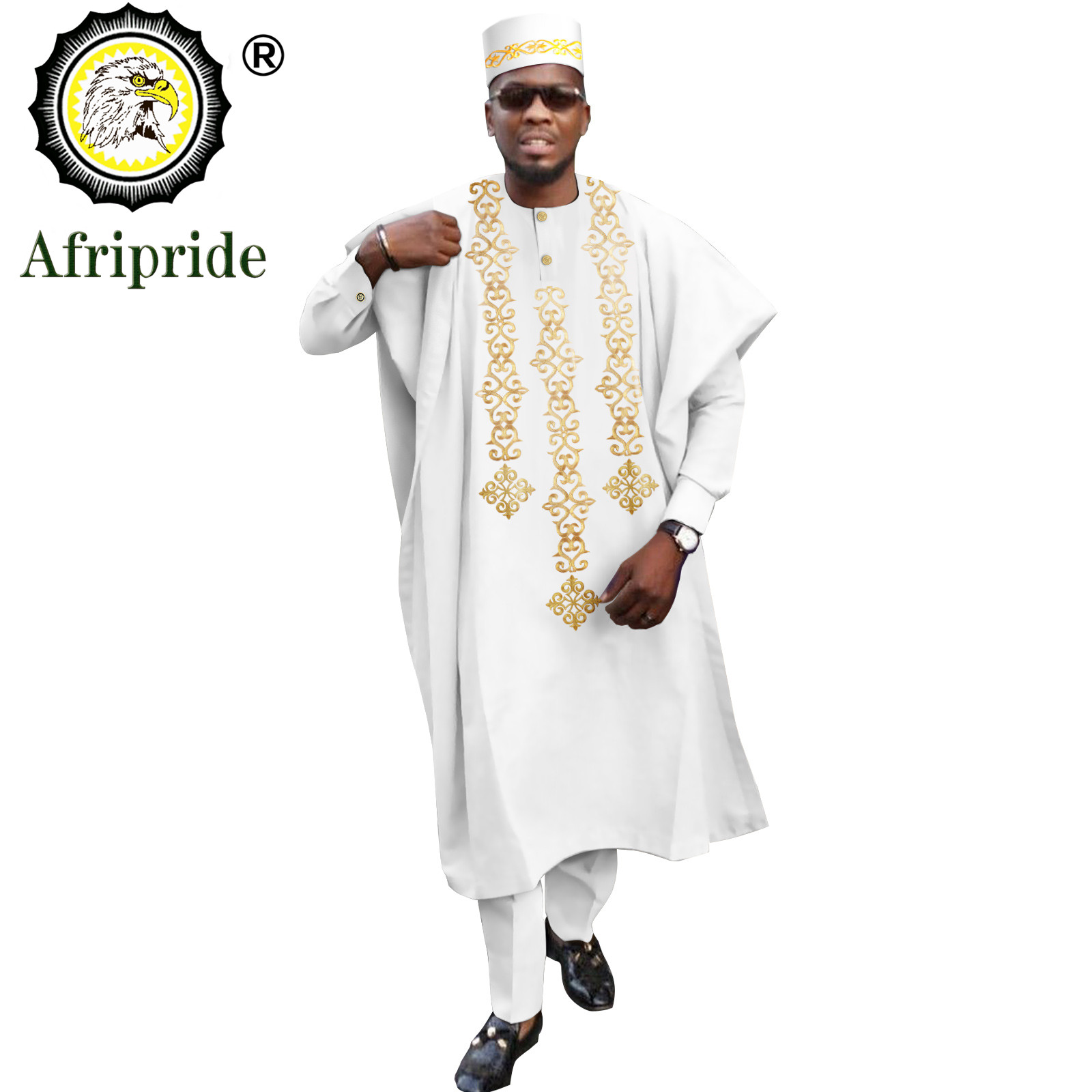 Dashiki Shirt Men - Roupas africanas tradicionais para homens bordados
