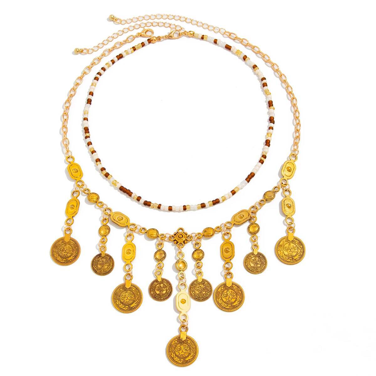 Ethnic Fashion Co In - Ingemark ​ 2 pçs/set vintage moeda