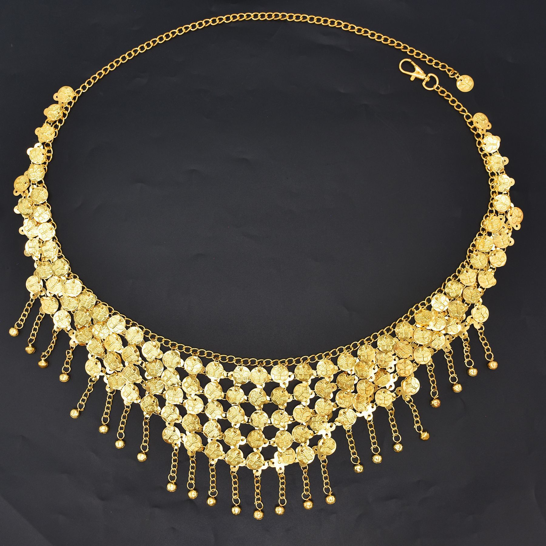 Ethnic Fashion Co In - Liga Moedas Borla Cadeia Cintura para