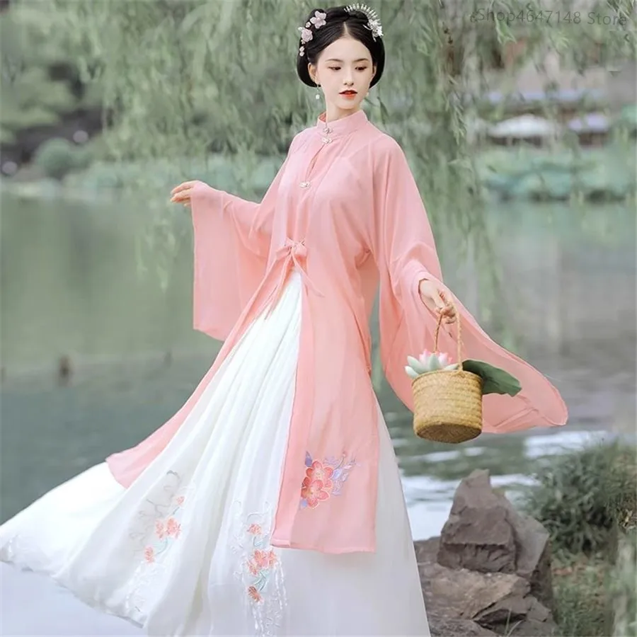 Ethnic Dress Fashion Show - Vestido de Princesa Hanfu Tradicional Chinês