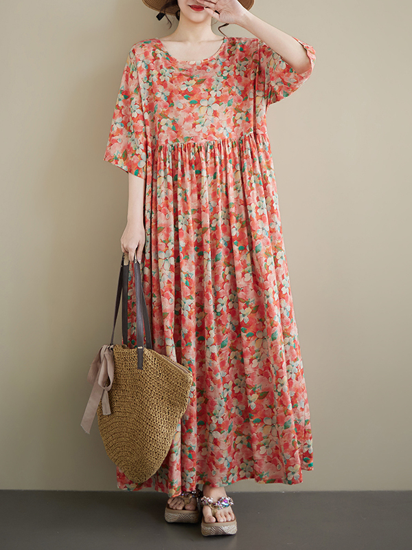 Ethnic Style Dresses - Vestido de Maternidade de Verão Novo