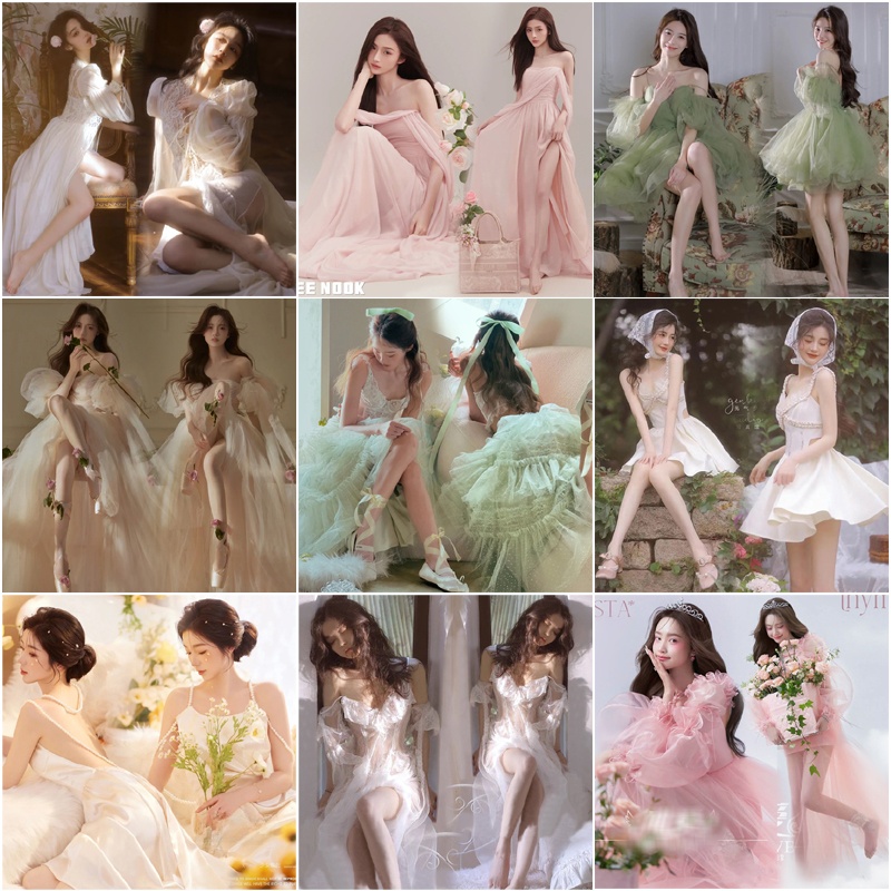 Ethnic Fashion Shoot - Traje de Fotografia Estilo Coreano Primavera