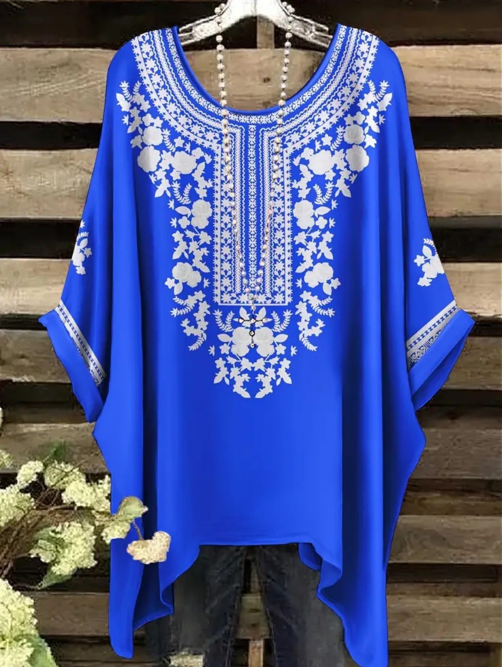 Ethnic Chic Fashion - Boêmio chique camisetas de grandes dimensões
