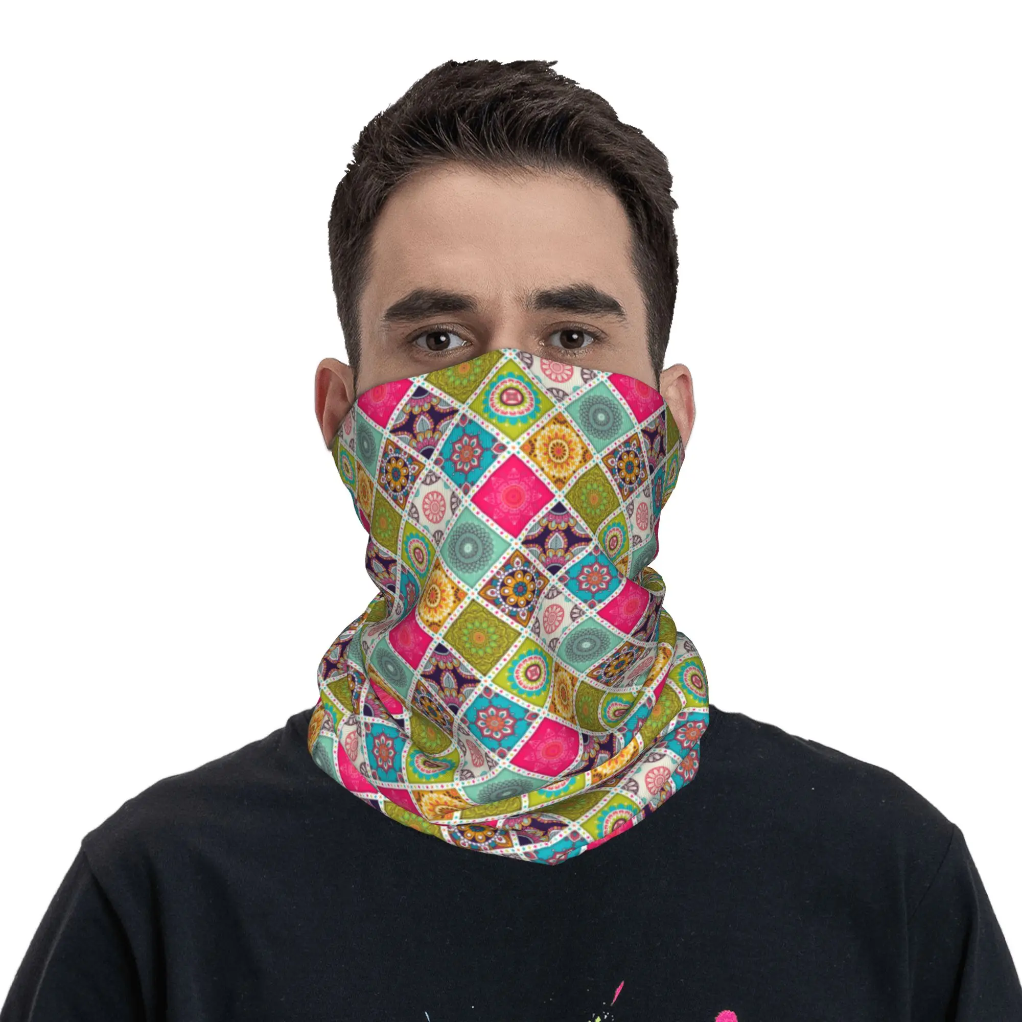 Nova Bandana com Padrão Floral - Ethnic Fashion Men avaliação e preço