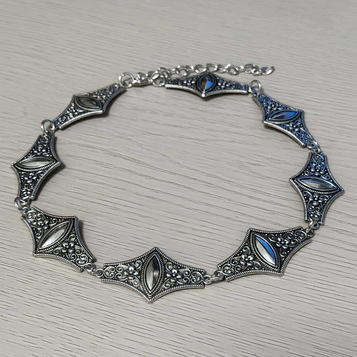 Colar Choker Étnico Boêmio Hip - Ethnic Fashion Wear For Women avaliação e preço