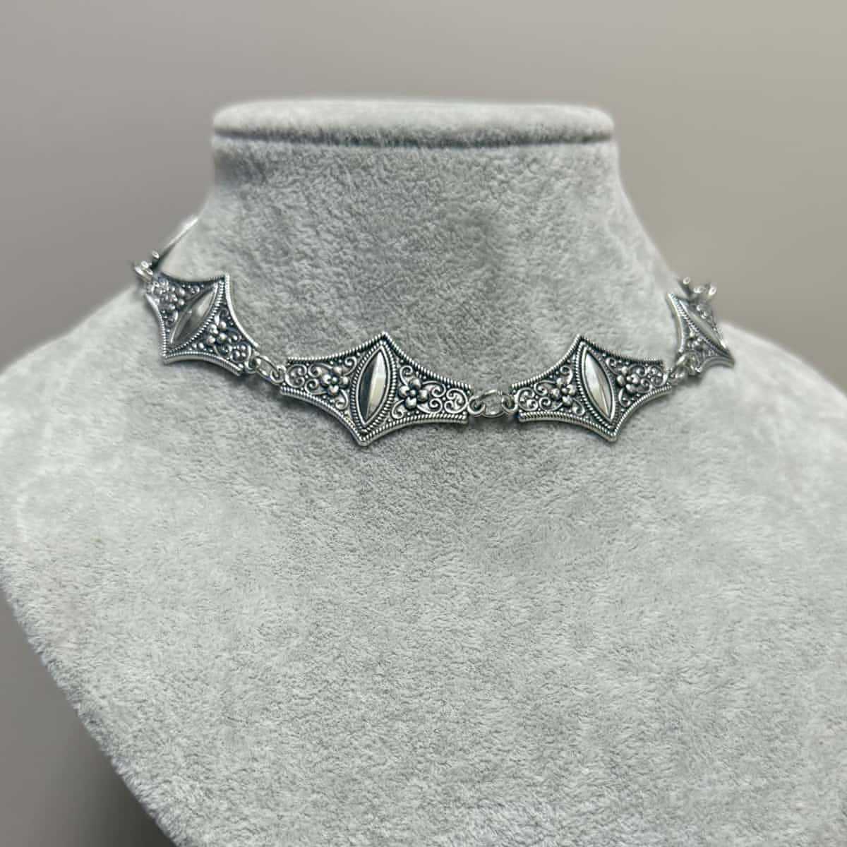 Colar Choker Étnico Boêmio Hip - Ethnic Fashion Wear For Women avaliação e preço