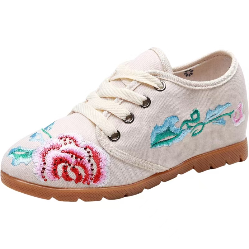 Mulher aumentou sapatos de pan - Ethnic Fabric avaliação e preço