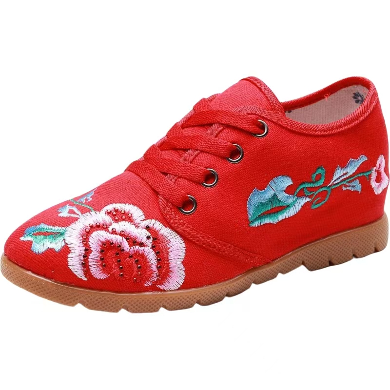 Mulher aumentou sapatos de pan - Ethnic Fabric avaliação e preço