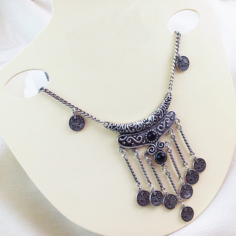 Lovbeafas colar longo vintage  - Ethnic Fashion Co In avaliação e preço