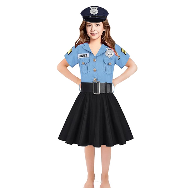 Fantasia Infantil de Polícia p - Ethnic Wear avaliação e preço