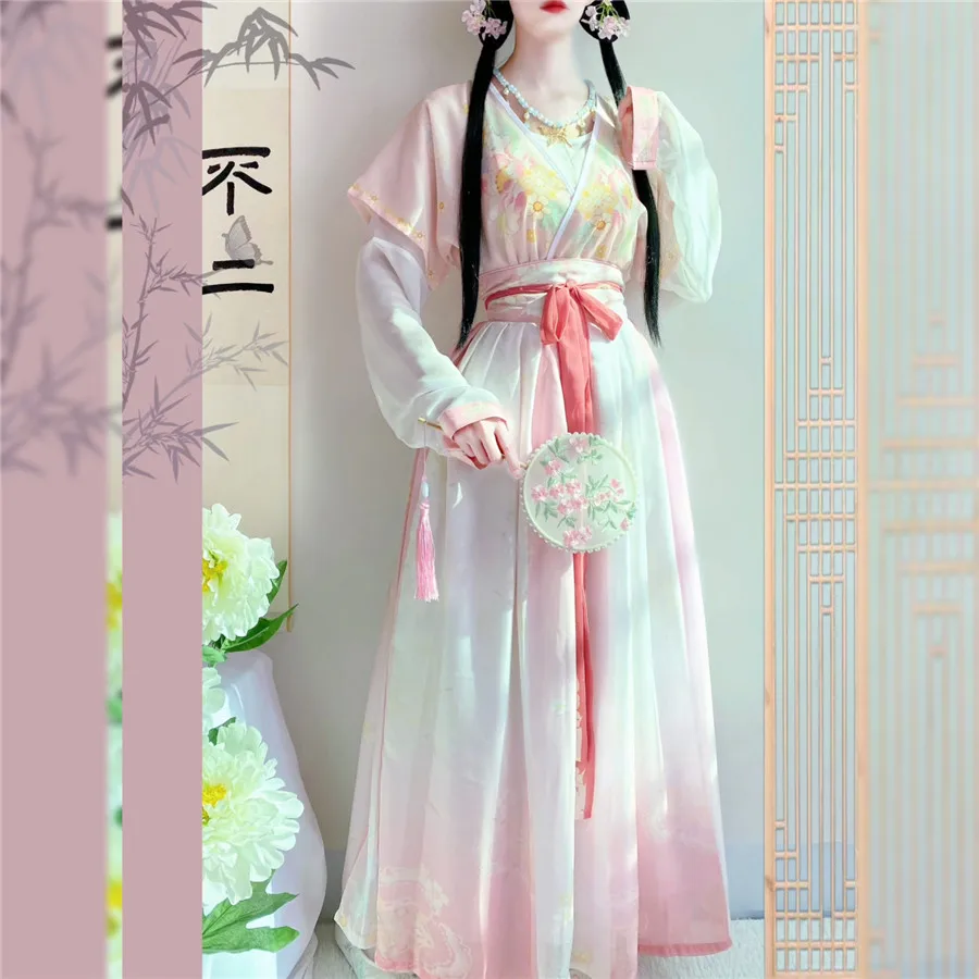 Vestido de Princesa Hanfu Trad - Ethnic Dress Fashion Show avaliação e preço