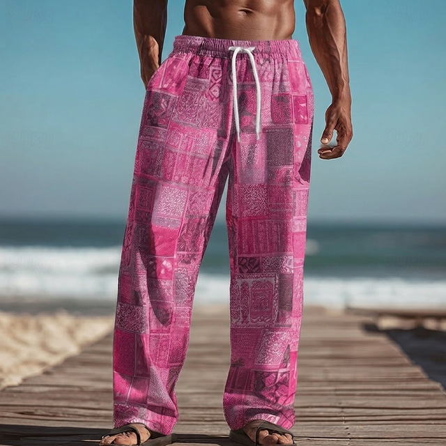 Calças Masculinas Soltas de Ve - Ethnic Fashion Men avaliação e preço