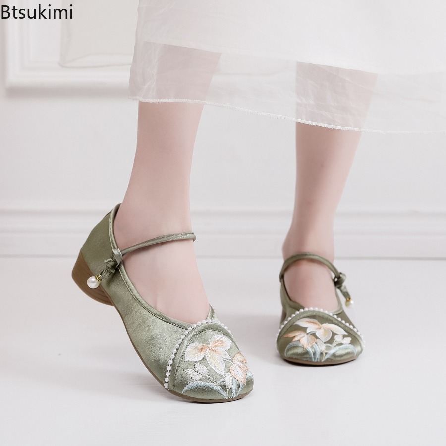 Sapatos Femininos de Salto Bai - Ethnic Fabric avaliação e preço