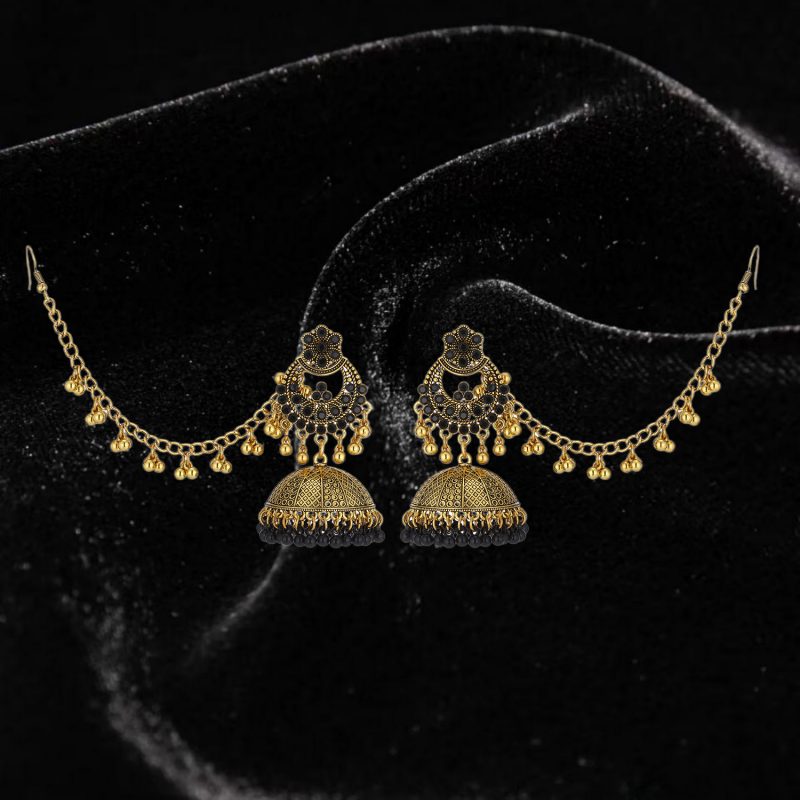Brincos de Franja Vintage Boêm - Ethnic Fashion Wear For Women avaliação e preço