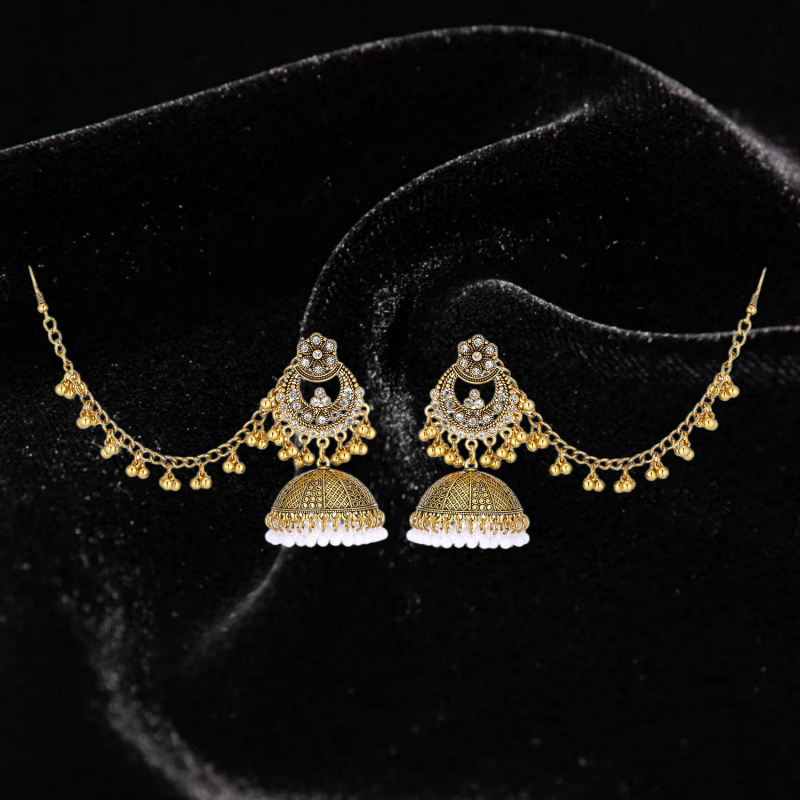 Brincos de Franja Vintage Boêm - Ethnic Fashion Wear For Women avaliação e preço