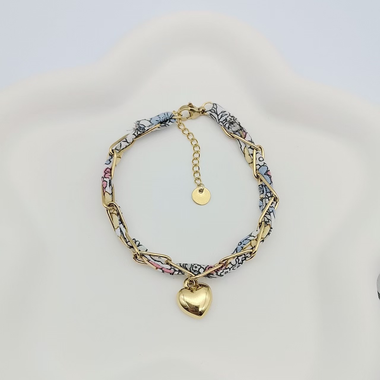 Boho chique pulseira titânio a - Ethnic Chic Fashion avaliação e preço