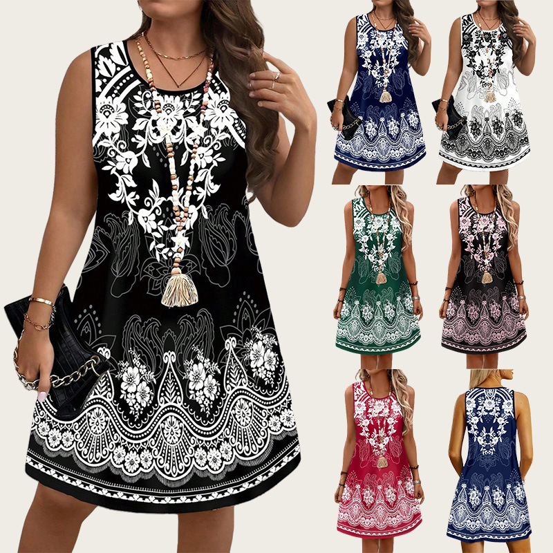 Vestidos Vintage Estilo Étnico - Ethnic Style Dresses avaliação e preço