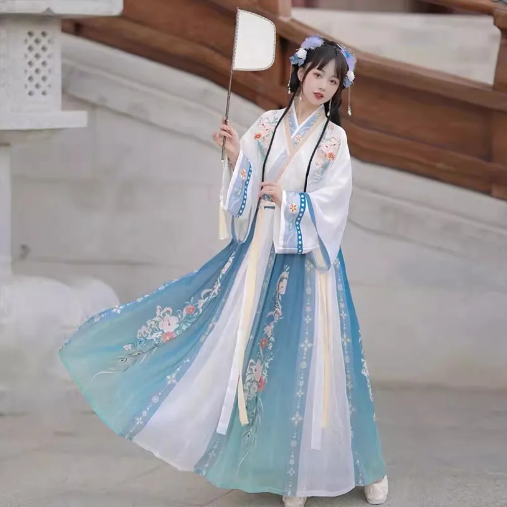 Hanfu vestido tradicional chin - Ethnic Dress Fashion Show avaliação e preço