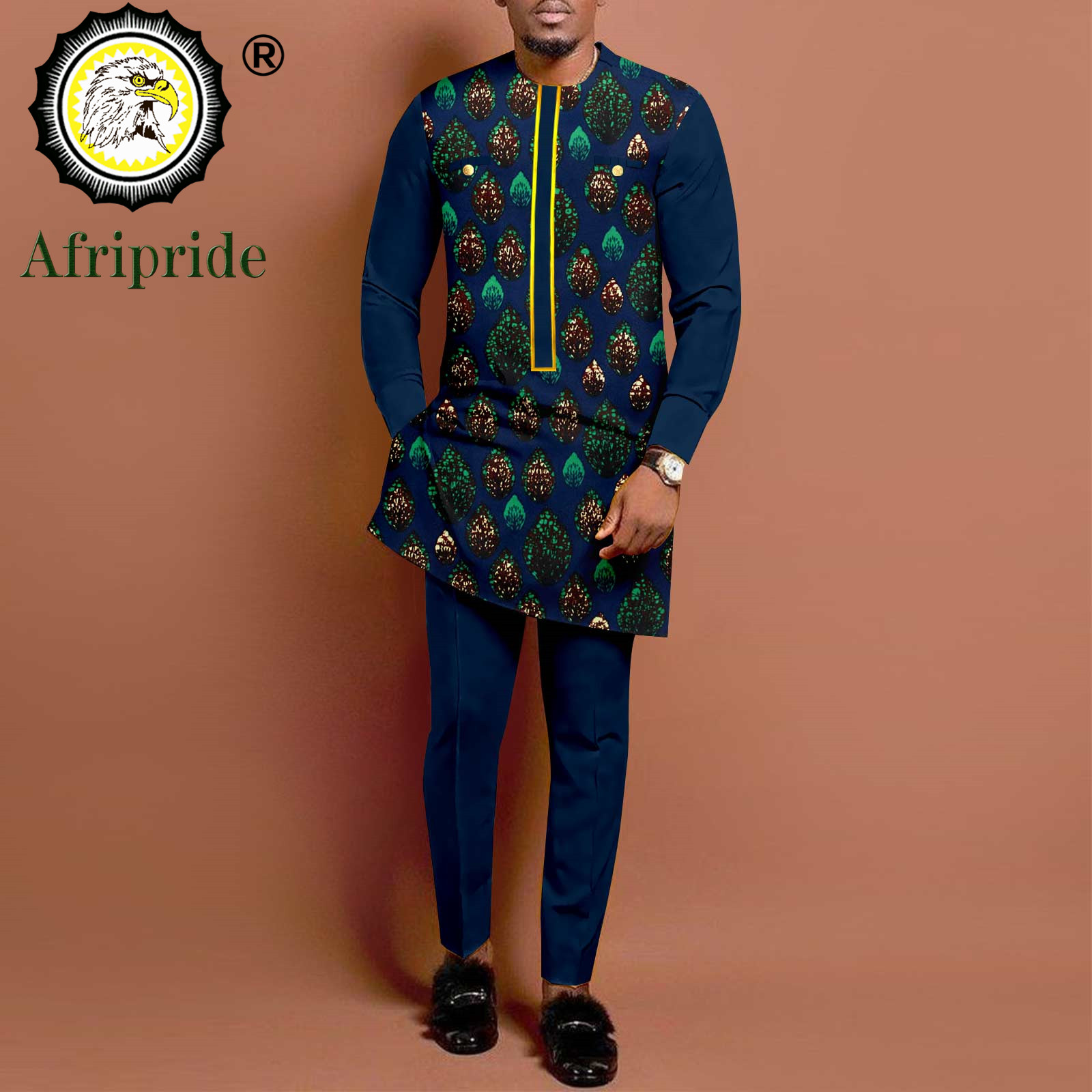 Fatos tradicionais africanos d - Dashiki Shirt Men avaliação e preço