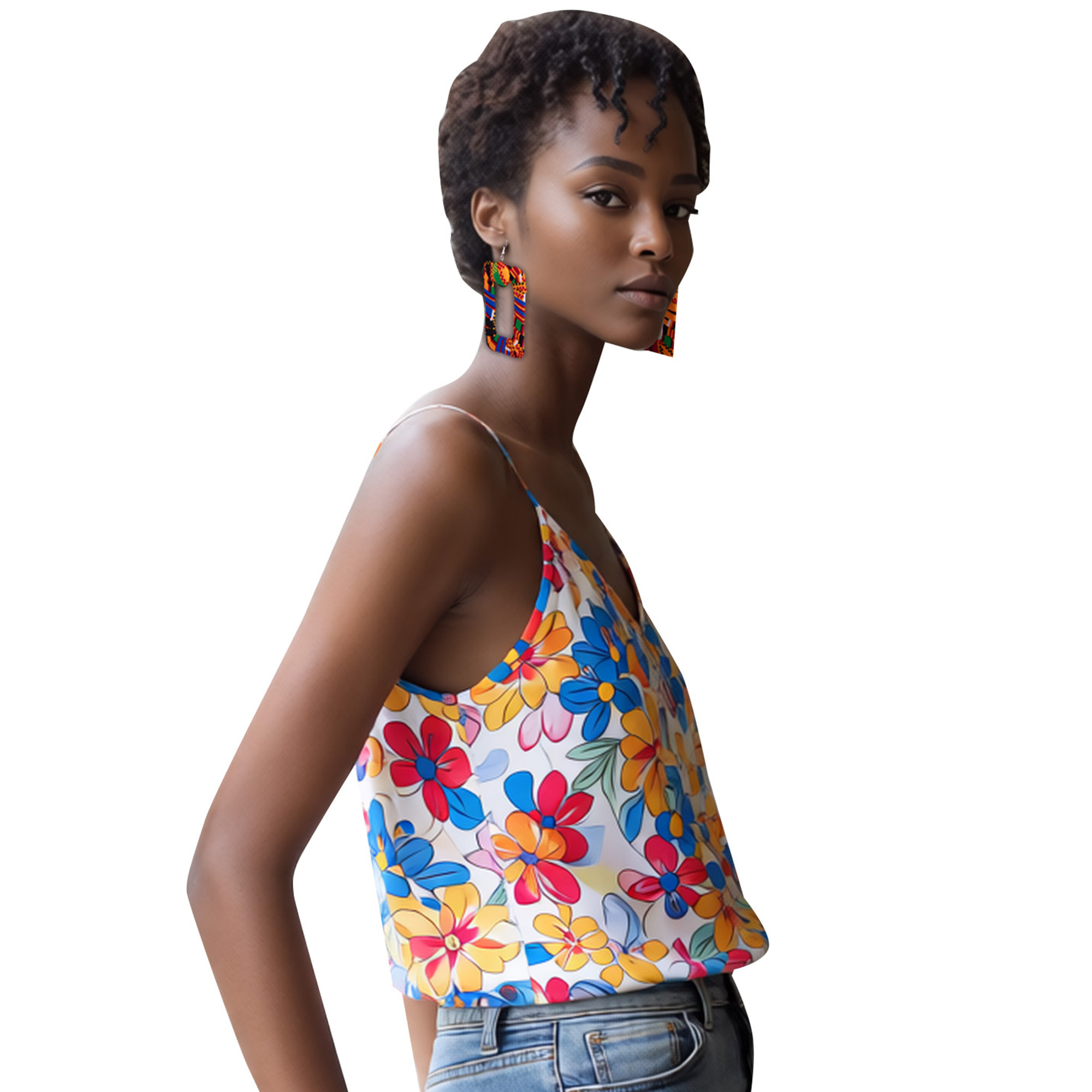 Brincos de Argola Quadrados co - Ethnic Fashion Wear For Women avaliação e preço