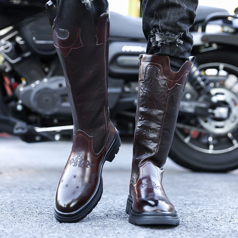 Botas masculinas de cano médio - Ethnic Fashion Men avaliação e preço