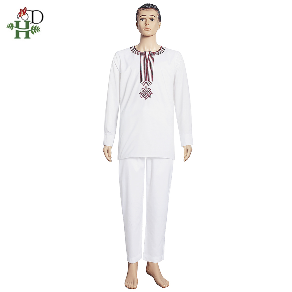 H&D Bordado Dashiki Agbada Hom - Dashiki Shirt Men avaliação e preço