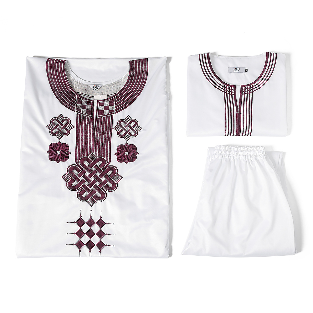 H&D Bordado Dashiki Agbada Hom - Dashiki Shirt Men avaliação e preço
