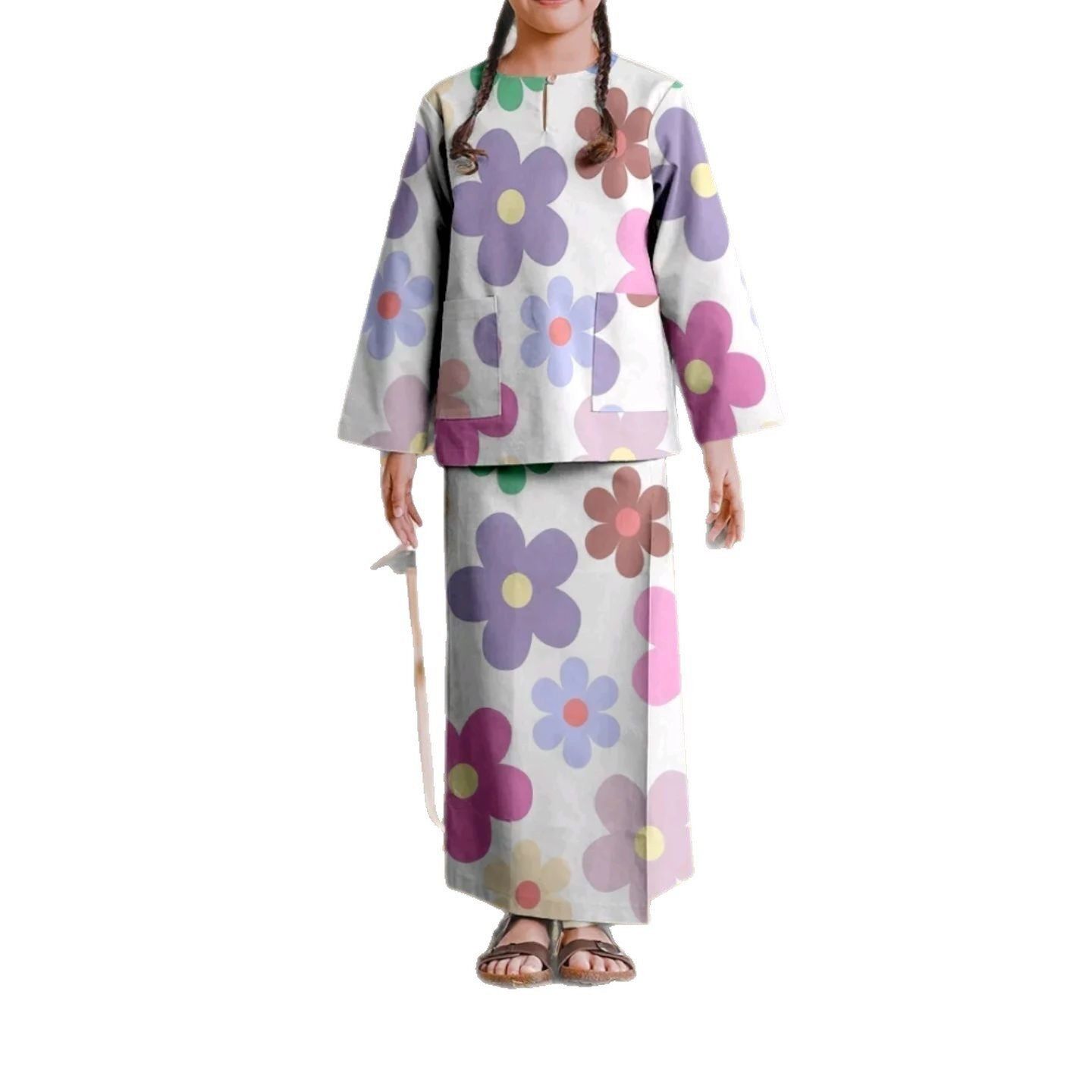Conjunto Infantil de Trajes Ét - Ethnic Wear avaliação e preço