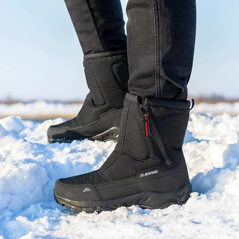 Inverno masculino manter botas - Ethnic Fabric avaliação e preço