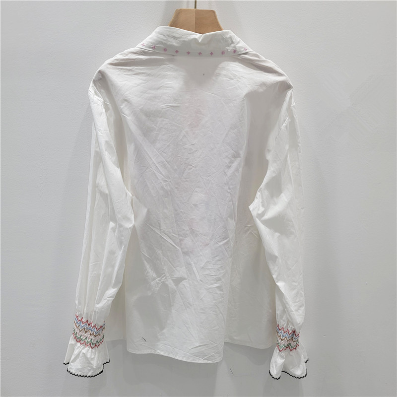 Blusa Branca Estilo Francês -  - Ethnic Chic Fashion avaliação e preço
