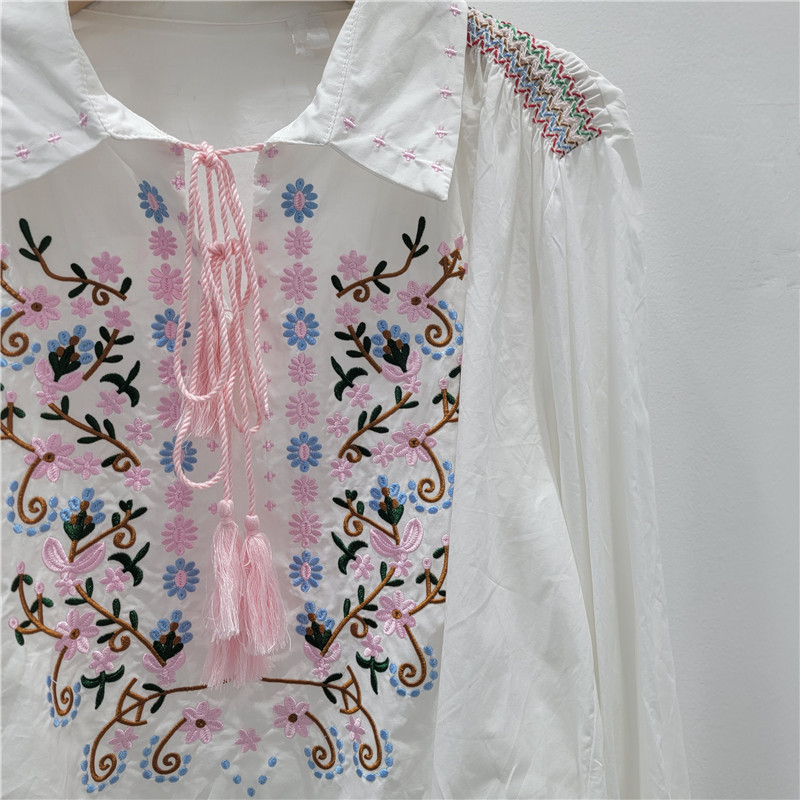 Blusa Branca Estilo Francês -  - Ethnic Chic Fashion avaliação e preço