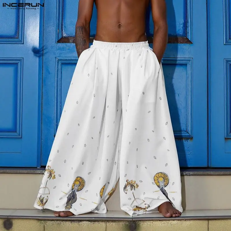 Calças Masculinas INCERUN de P - Ethnic Fashion Men avaliação e preço