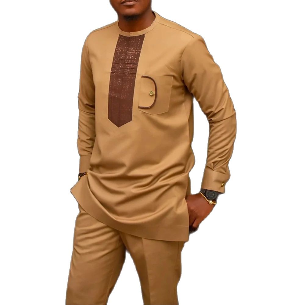 Roupas dashiki de manga compri - Dashiki Shirt Men avaliação e preço