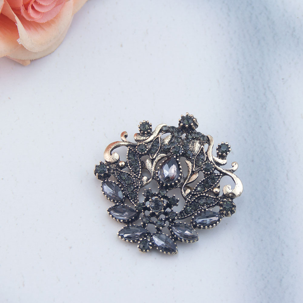 Broche vintage chique árabe cu - Ethnic Chic Fashion avaliação e preço