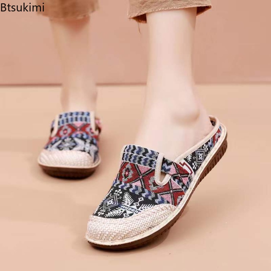 Novos Sapatos Femininos de Mal - Ethnic Fabric avaliação e preço