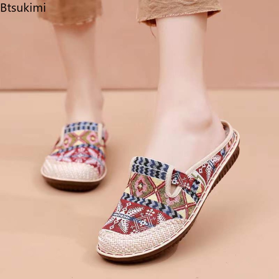 Novos Sapatos Femininos de Mal - Ethnic Fabric avaliação e preço