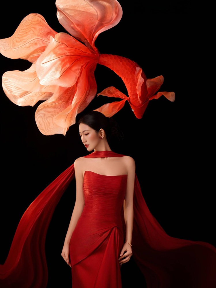 Vestido Tradicional Chinês de  - Ethnic Fashion Shoot avaliação e preço