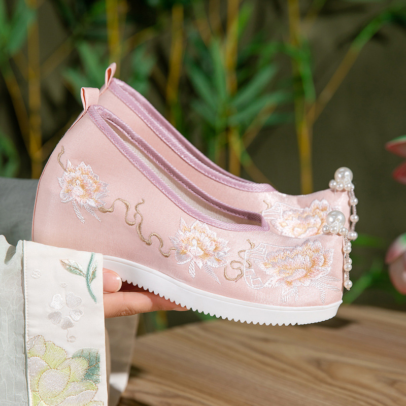 Sapatos Hanfu Femininos com Bo - Ethnic Fabric avaliação e preço