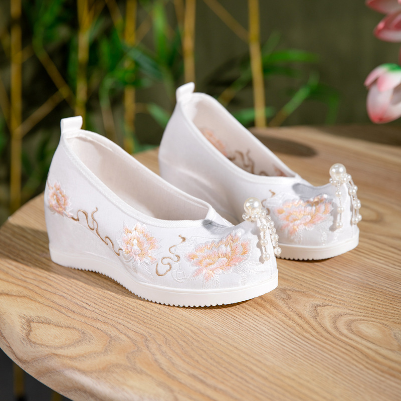 Sapatos Hanfu Femininos com Bo - Ethnic Fabric avaliação e preço