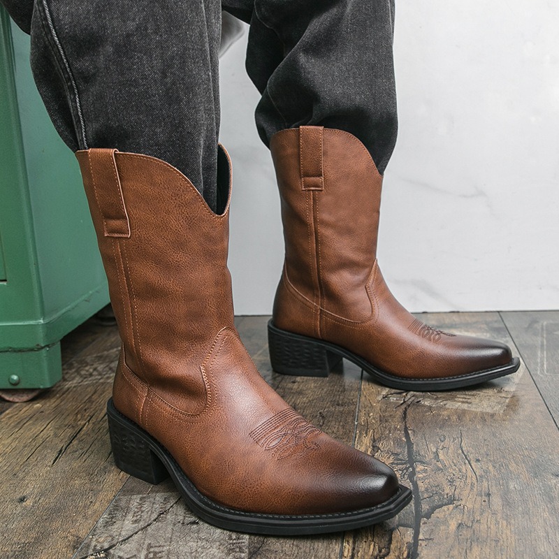 Botas Masculinas Clássicas com - Ethnic Fashion Men avaliação e preço
