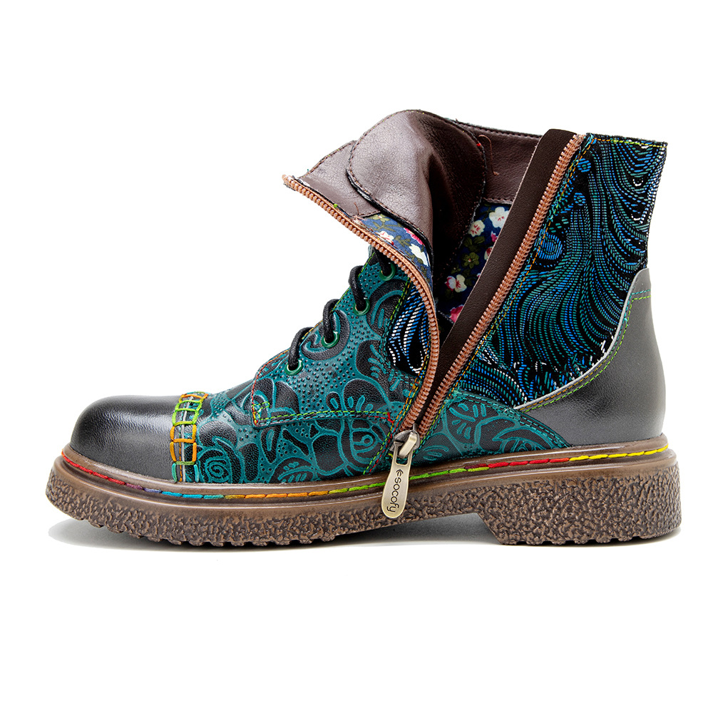 Socofy raffan inverno tornozel - Ethnic Fabric avaliação e preço
