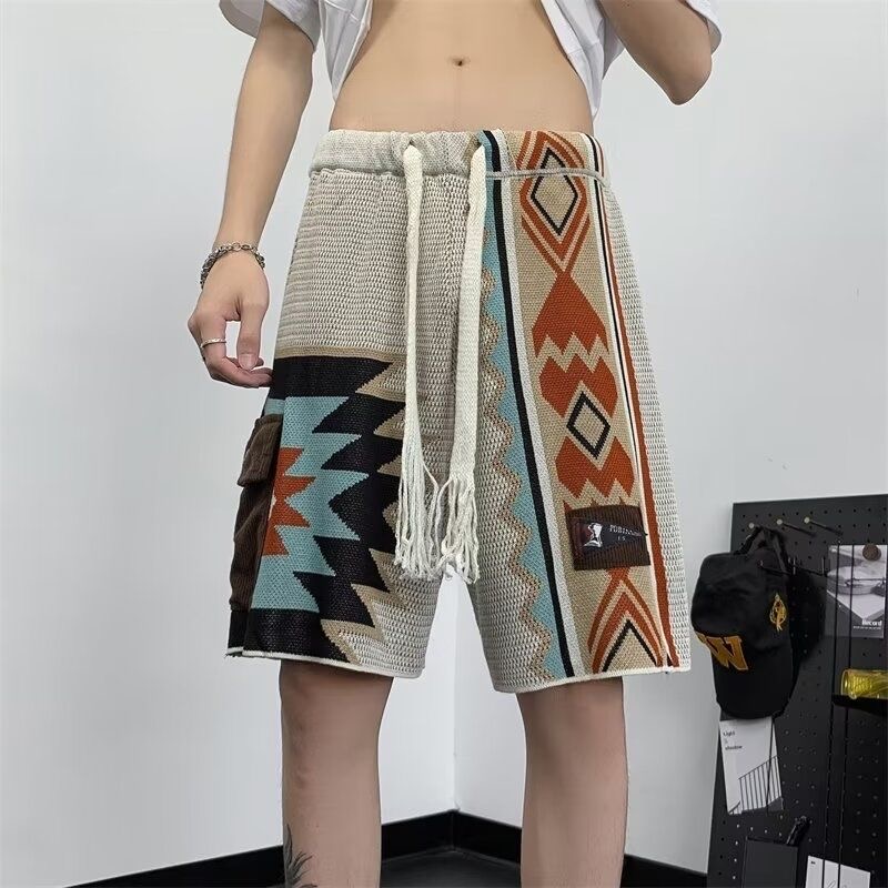 Shorts Masculinos de Tricô Boh - Ethnic Chic Fashion avaliação e preço