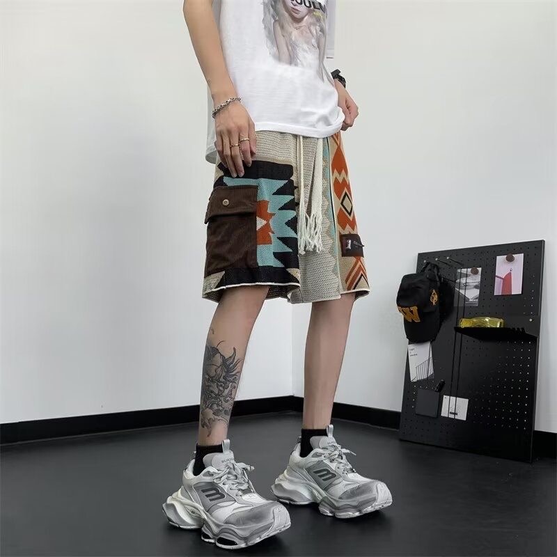 Shorts Masculinos de Tricô Boh - Ethnic Chic Fashion avaliação e preço