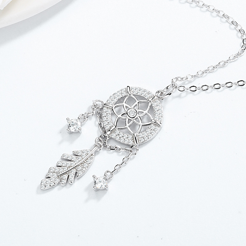 Colar de Prata Esterlina S925  - Ethnic Fashion Wear For Women avaliação e preço
