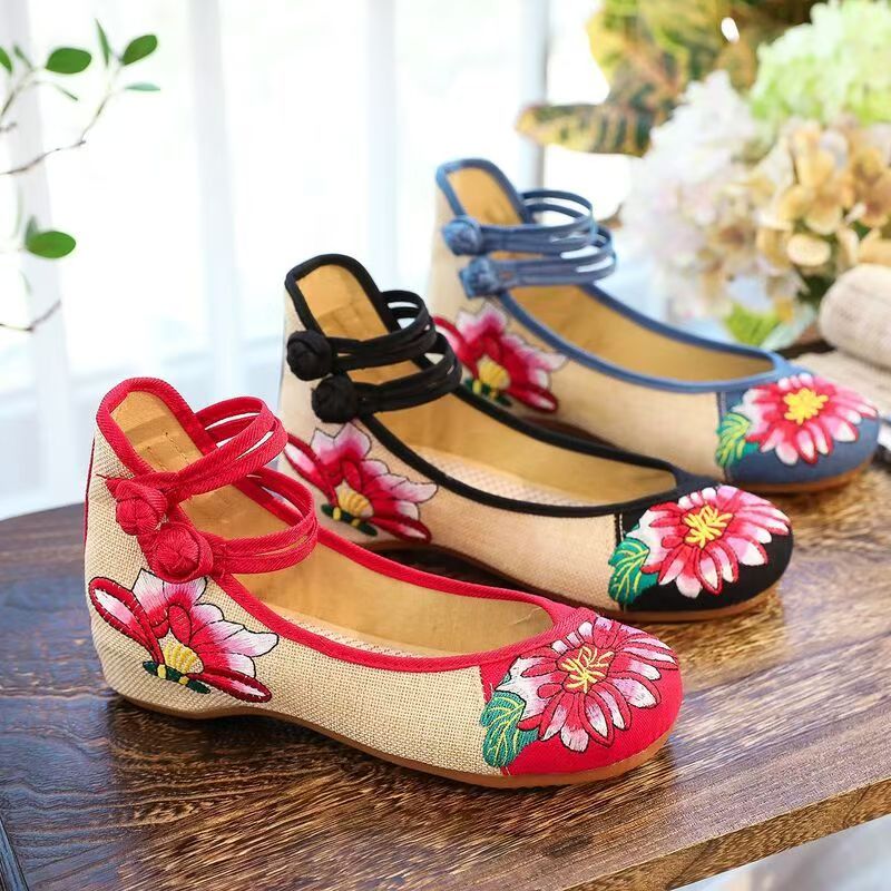 Sapatos Femininos de Tecido Bo - Ethnic Fabric avaliação e preço