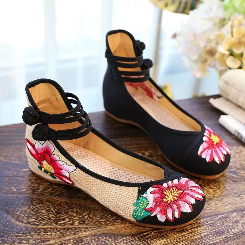 Sapatos Femininos de Tecido Bo - Ethnic Fabric avaliação e preço
